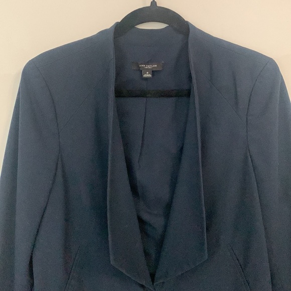 Ann Taylor navy blazer - Picture 2 of 7